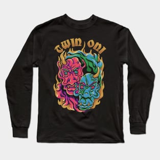 TWIN DEVIL Long Sleeve T-Shirt